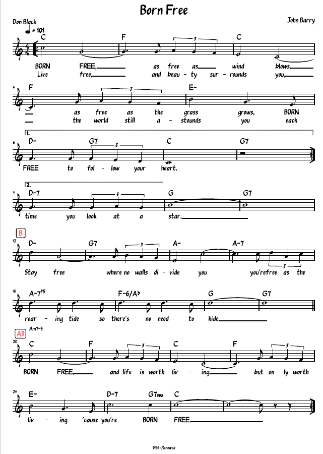 Sheet Music